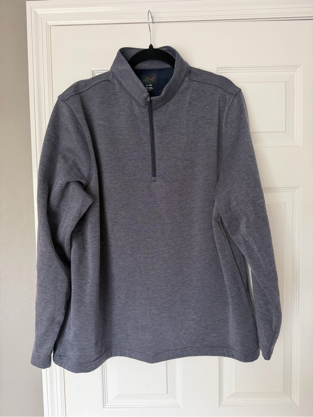 NWOT Greg Norman Men’s Quarter Zip Pullover Charcoal Gray XL Golf